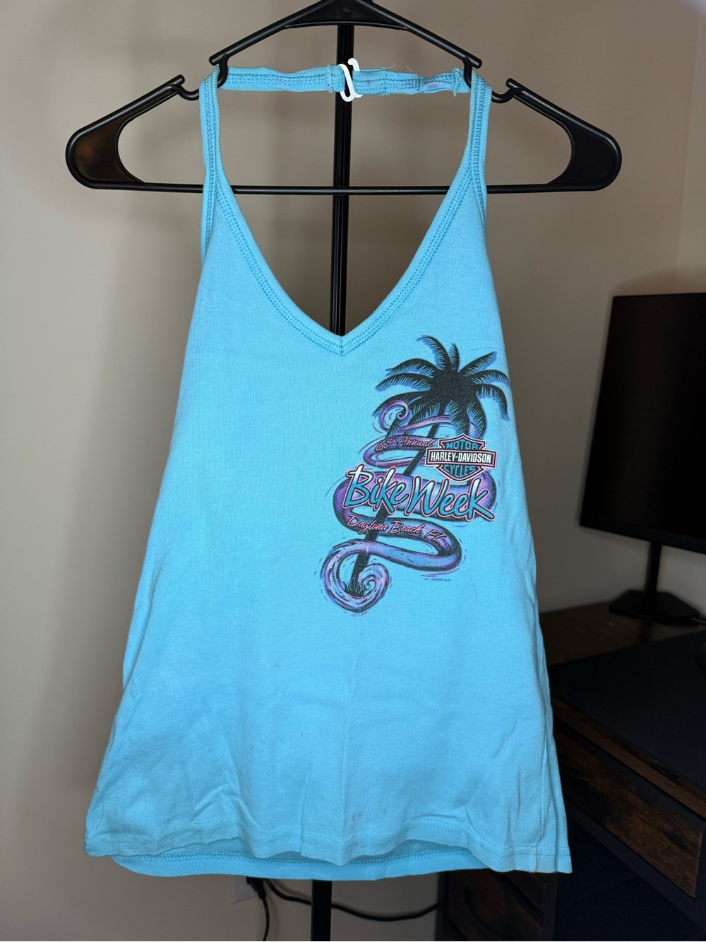 Harley-Davidson Light Blue Women's Bike Week Tank